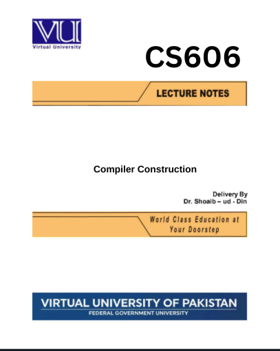 Compiler Construction