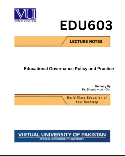 Educational Governance Policy and Practice