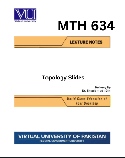 Topology Slides