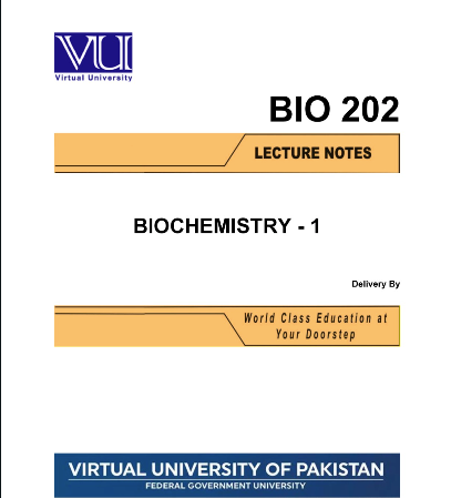 BIO 202  Biochemistry-1