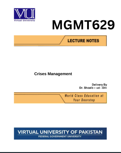 Crises Management 