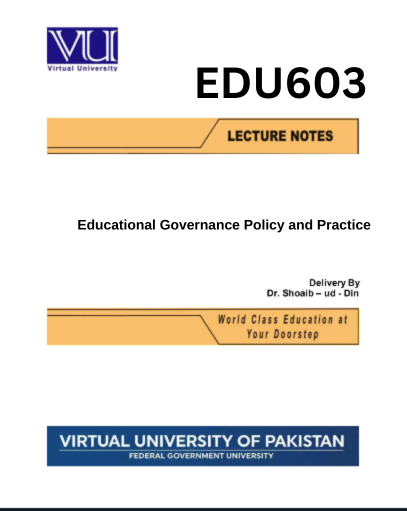 Educational Governance Policy and Practice 