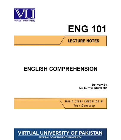 ENG101 English Comprehension