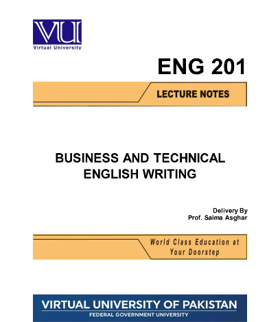 ENG201 Business and Technical English Writing