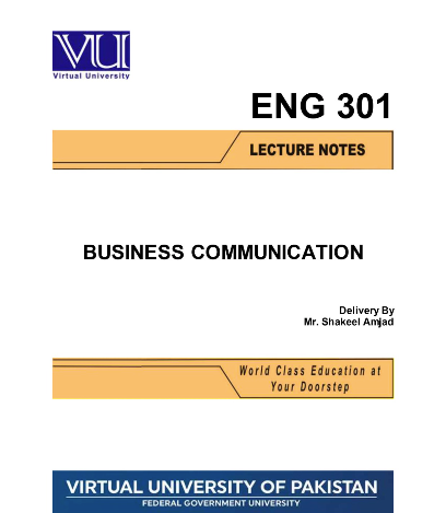 ENG301 Business Communication