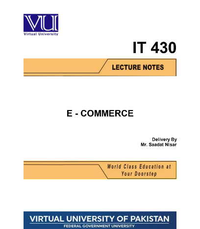 IT430  E-Commerce