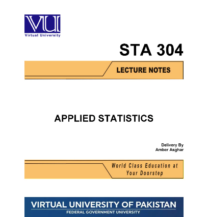 STA304 Applied Statistics