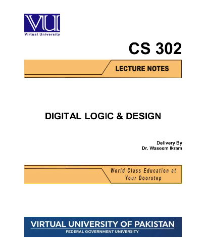 CS302 Digital Logic & Design