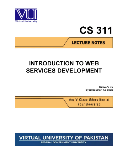 CS311 Introduction to Web Services Development