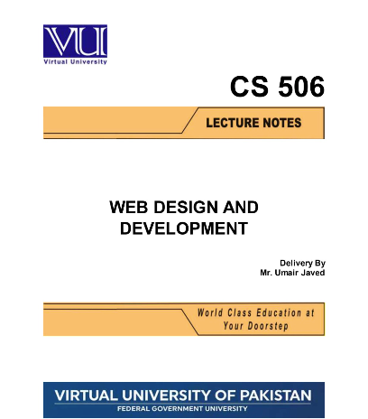 CS506 Web Design & Development