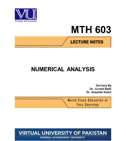 MTH 603 - Numerical Analysis