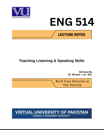 Teaching Listening & Speaking Skills