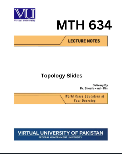 Topology Slides 